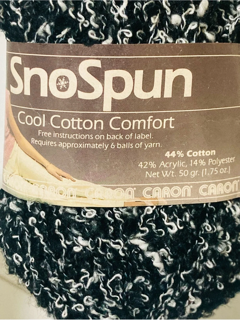4 NWT SnoSpun Cool Cotton Comfort Yarn - 44% Cotton 42% Acrylic 14% Polyester